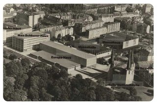 Das Messegelände am Stadtpark